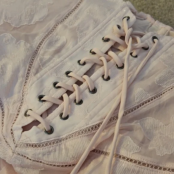 house of CB Blush pink seren maxi dress - Picture 10 of 11